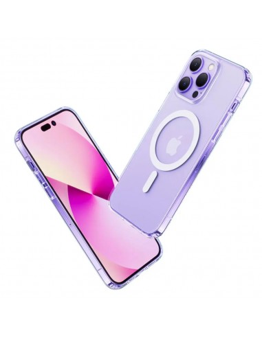 Coque iPhone 15 Plus Transparente Antichocs Magsafe - USAMS