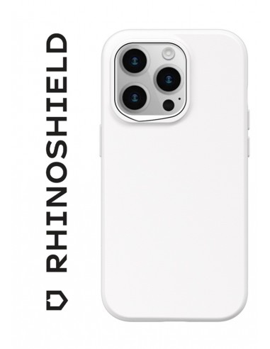 Coque iPhone 14 Pro Solidsuit Classic Blanc Compatible Magsafe - RHINOSHIELD™