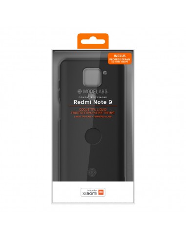 Coque Xiaomi Redmi Note 9 avec film en verre inclus - Protection 360 degrés - Modelabs - Made for Xiaomi