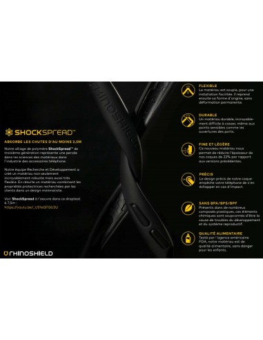 Coque iPhone 13 et iPhone 14 Solidsuit Blanc - RHINOSHIELD™