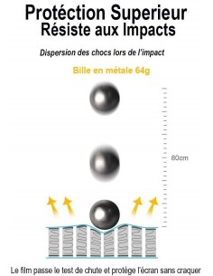 Film Hydrogel Galaxy A10s ANTI-ESPION - Protection écran PREMIUM pour Samsung - RockSpace 2