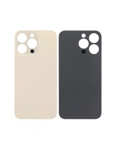 Vitre arrière (Grand trou) - Sans logo iPhone 13 Pro Or