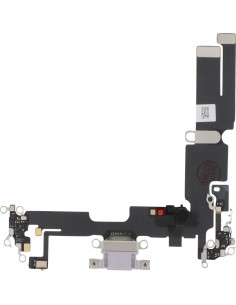 Connecteur de charge iPhone 14 Plus Mauve