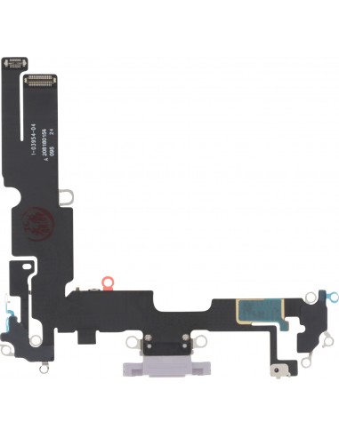 Connecteur de charge iPhone 14 Plus Mauve