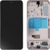 Ecran Galaxy S22 Original avec Chassis Rose - Service Pack