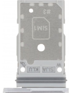 Tiroir Sim Galaxy S22 Blanc 2