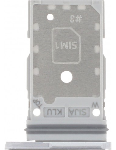 Tiroir Sim Galaxy S22 Blanc