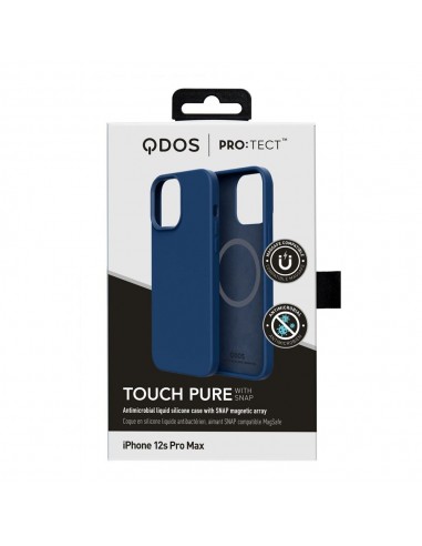 Coque iPhone 13 Pro Max Bleu - QDOS Protect - Touch Pure - Compatible Magsafe