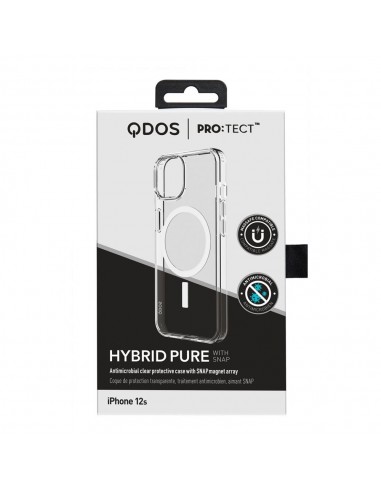 Coque transparente iPhone 13 Pro Max - QDOS Protect - Compatible Magsafe - HYBRID PURE
