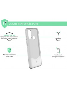 Coque Huawei P Smart 2020 Transparente - FORCE CASE - PURE - Antichocs 2