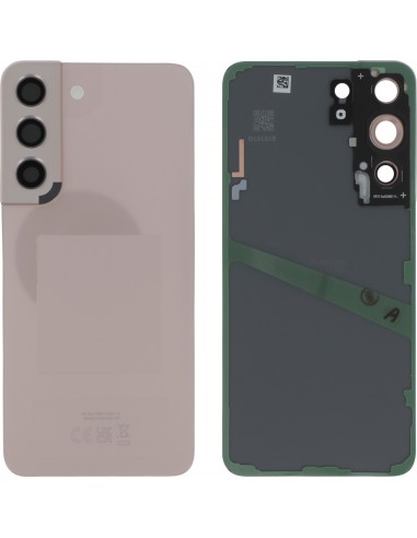 Vitre arrière Original Samsung Galaxy S22 Rose