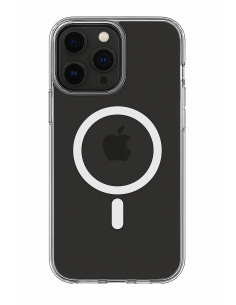 Coque transparente iPhone 13 Pro - QDOS Protect - Antimicrobien - Compatible Magsafe