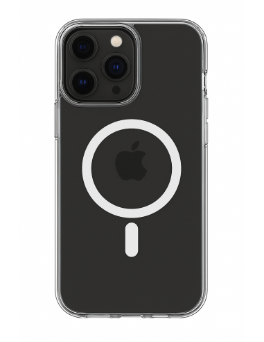 Coque transparente iPhone 13 Pro - QDOS Protect - Antimicrobien - Compatible Magsafe