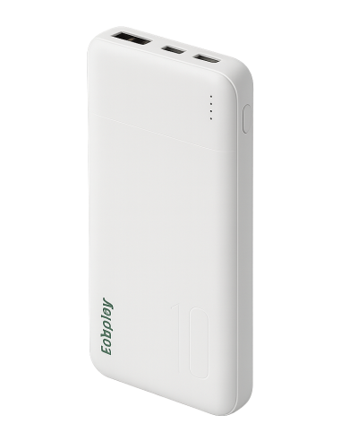 Batterie externe FAIRPLAY 10000 mAh | Fast Charge | Blanc