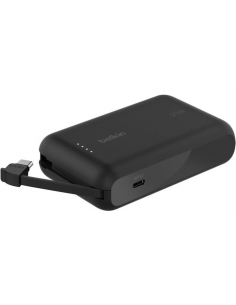 Batterie externe BELKIN 10000 mAh avec câble intégré | BoostCharge | Noir 2