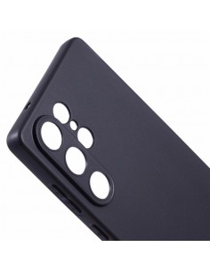 Coque silicone Galaxy S25 Edge Noir | Fairplay Pavone | Soft touch 2