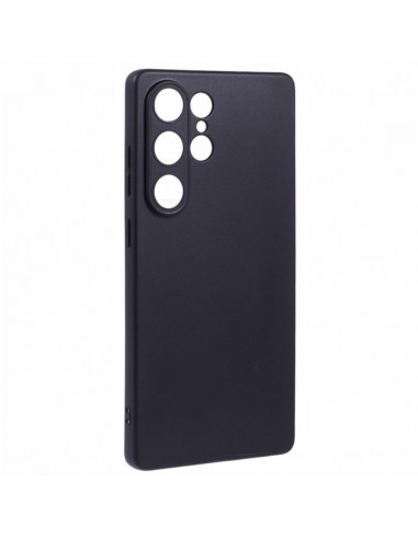 Coque silicone Galaxy S25 Edge Noir | Fairplay Pavone | Soft touch