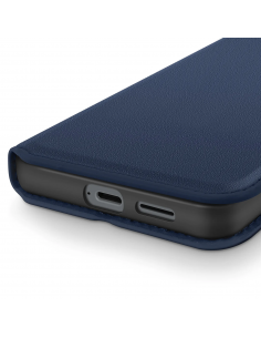 Etui portefeuille Galaxy S25 Edge Bleu | Avec rangements | Fermeture magnétique 2