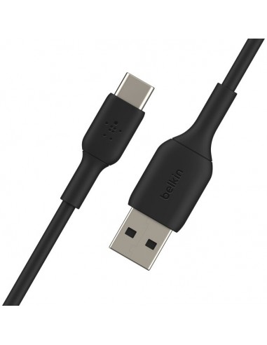 Câble USB-A vers USB-C | Belkin | Charge rapide | 2m | Noir