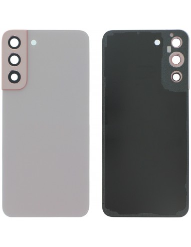 Vitre arrière adaptable Galaxy S22+ Or Rose