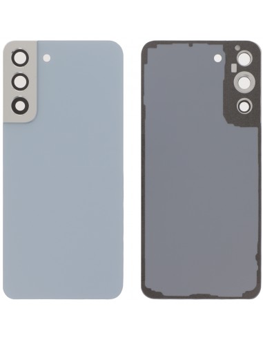 Vitre arrière adaptable Galaxy S22+ Bleu