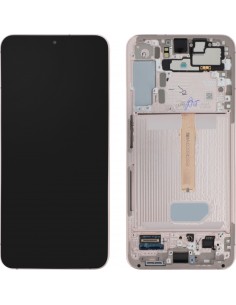 Ecran Galaxy S22+ Original avec Chassis Or rose - Service Pack
