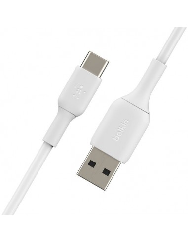 Câble USB-A vers USB-C | Belkin | Charge rapide | 2m | Blanc