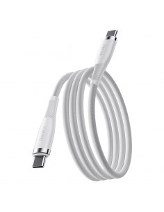 Câble Type-C vers Type-C | Charge rapide | 100W | 1m | Blanc