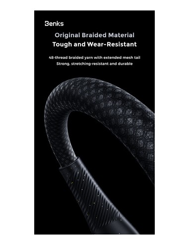 Câble Type-C vers Type-C | Charge rapide | 100W | 1m | Noir