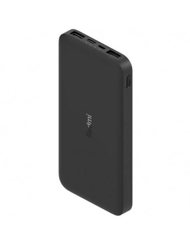Chargeur externe Xiaomi Officiel | 10000mAh | 2,4A | Noir