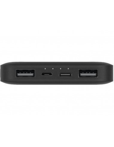 Chargeur externe Xiaomi Officiel | 10000mAh | 2,4A | Noir