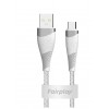 Câble USB-A vers USB-C | Fairplay | Tressé | 12W | 2m | Blanc