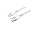 Câble USB-A vers USB-C | Fairplay | Tressé | 12W | 2m | Blanc