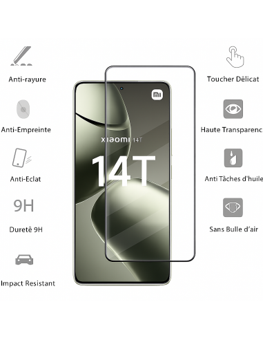 Film verre trempé Xiaomi 14 | Full cover