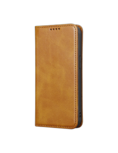 Etui portefeuille Galaxy S25 Marron