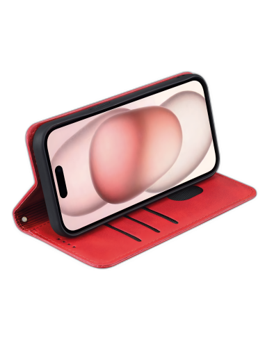 Etui portefeuille Galaxy S25 Ultra Rouge