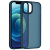 Coque iPhone 16 Pro Antichocs Satin Matte Bleu