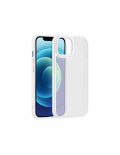 Coque antichoc iPhone 15 Pro Max Satin Matte Blanc 2