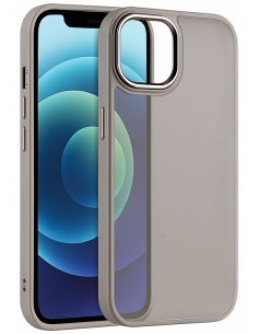 Coque iPhone 16 Pro Antichocs Satin Matte Gris