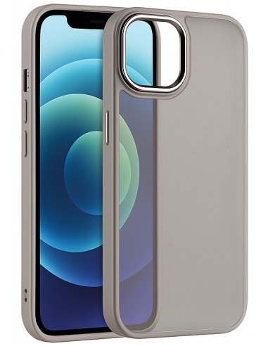 Coque iPhone 16 Pro Antichocs Satin Matte Gris