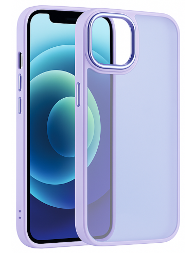 Coque antichoc iPhone 16 Plus Satin Matte Lavande