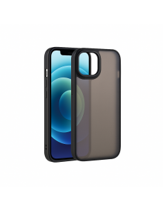 Coque antichoc iPhone 15 Pro Max Satin Matte Noir 2