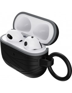 Coque pour Airpods 3ème Génération Antichocs - Ecolo - Lifeproof Noir 2