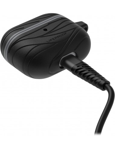 Coque pour Airpods 3ème Génération Antichocs - Ecolo - Lifeproof Noir