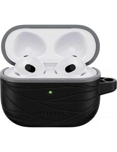 Coque pour Airpods 3ème Génération Antichocs - Ecolo - Lifeproof Noir