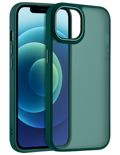 Coque iPhone 16 Pro Antichocs Satin Matte Vert