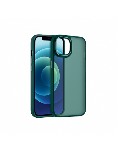 Coque iPhone 16 Pro Antichocs Satin Matte Vert