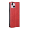 Etui iPhone 17 Pro Max | Fonction Stand | Fermeture magnétique | Rouge
