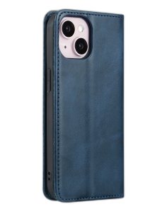 Etui iPhone 17 Air | Fonction Stand | Fermeture magnétique | Bleu 2