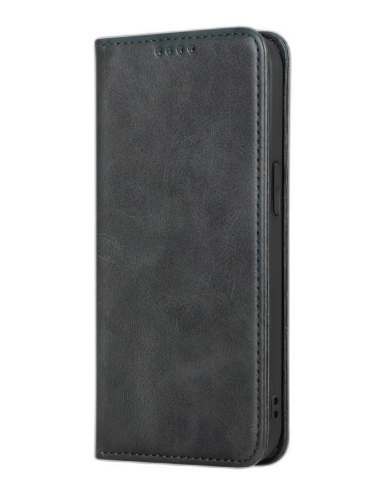 Etui iPhone 17 Pro | Fonction Stand | Fermeture magnétique | Noir